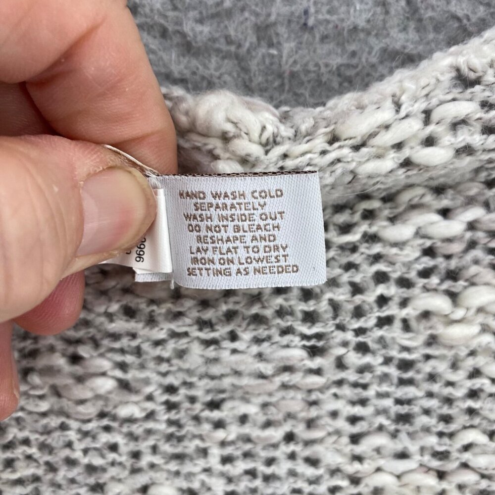 Chicos Sweater Womens 2 Us Large Ivory Wool Blend… - image 6